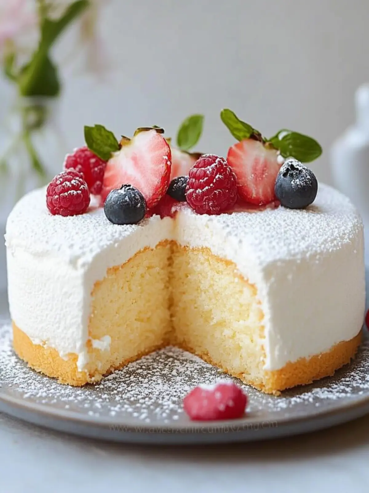 Fluffiest Yogurt Cloud Cake – Light as Air, Guilt-Free Joy 2 Fluffiest Yogurt Cloud Cake