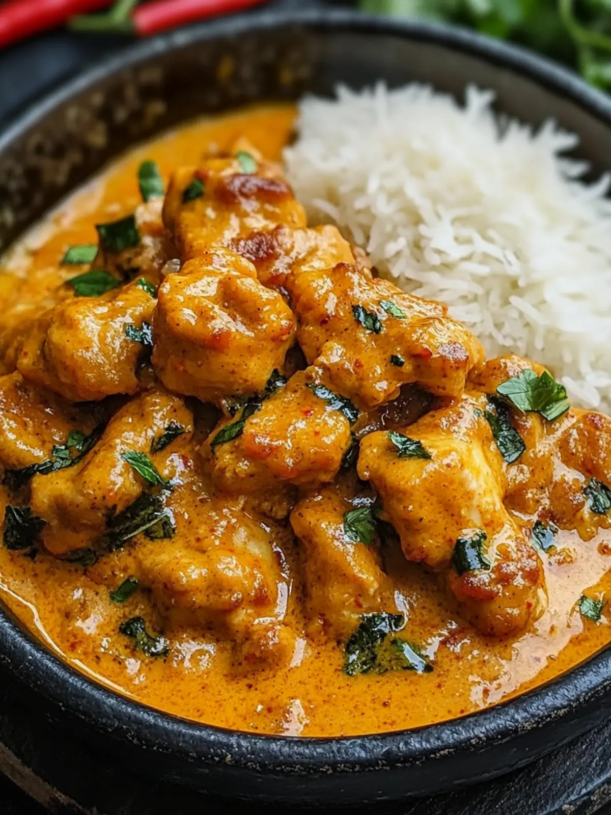 Creamy Crispy Singapore Butter Chicken