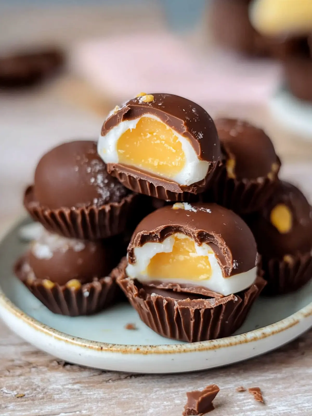 Cadbury Creme Egg Bites