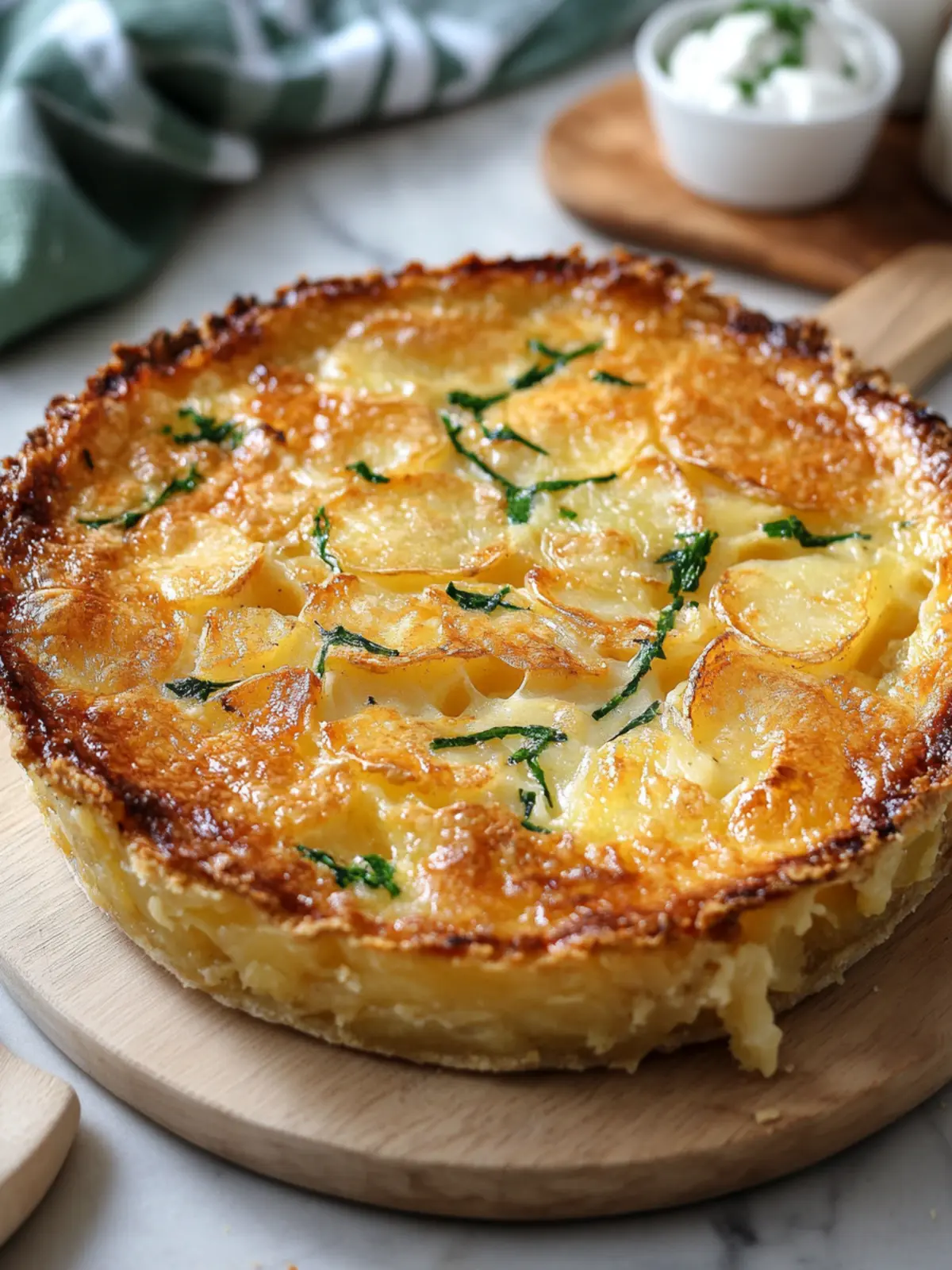 Crispy Potato Pie