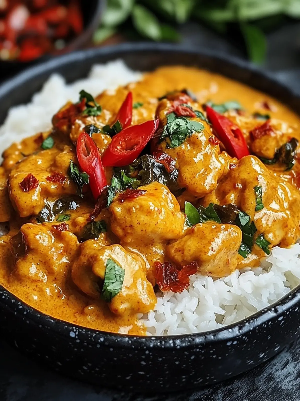 Creamy Crispy Singapore Butter Chicken