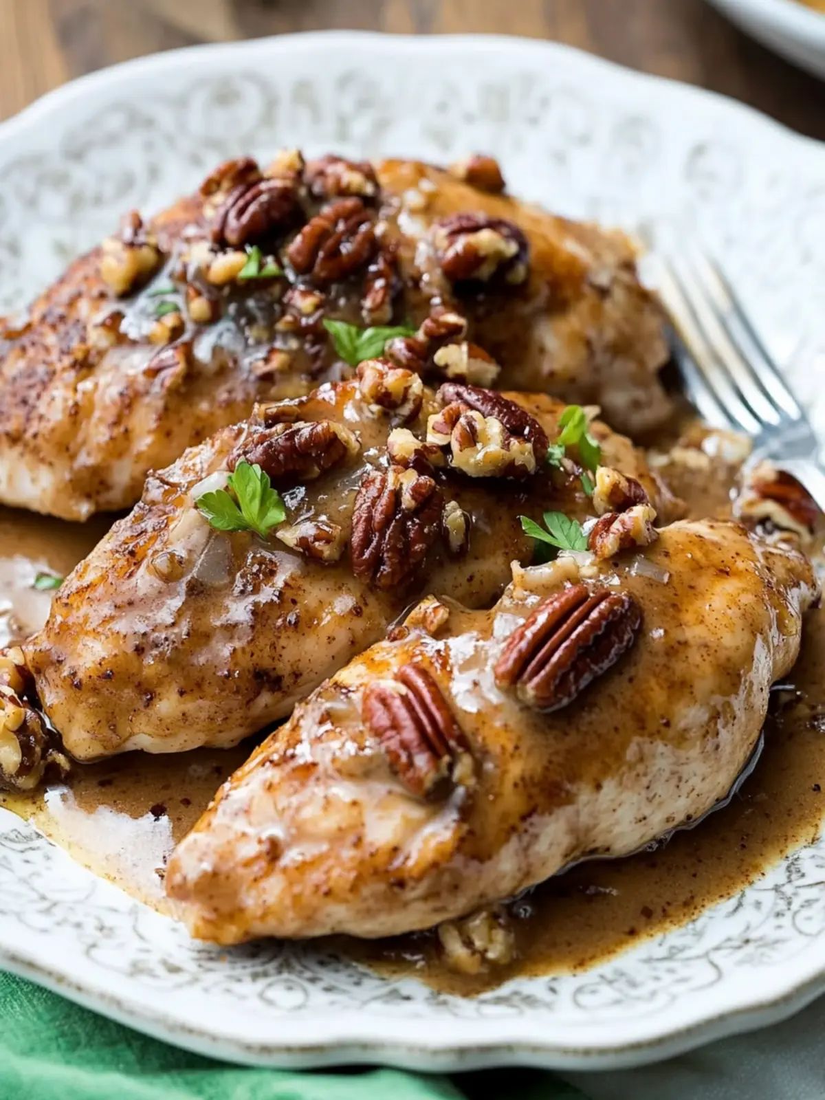 Bourbon Pecan Chicken: A Delicious Twist on Classic Flavors 4 Bourbon Pecan Chicken