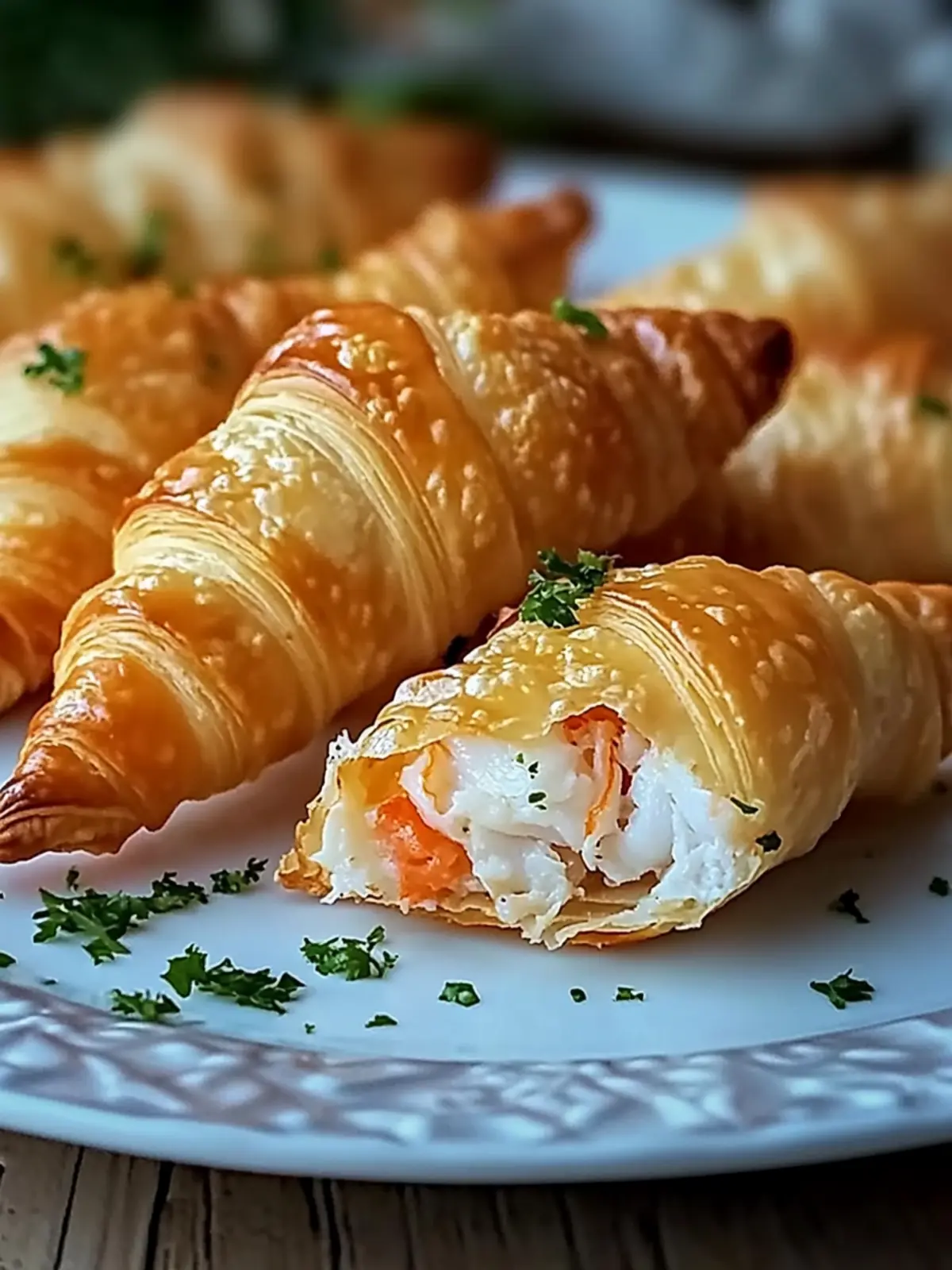 Crab Crescent Bites Delight: Quick, Savory Treats to Savor 4 Crab Crescent Bites Delight