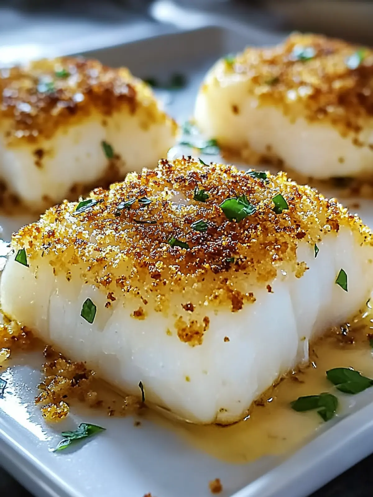 Boston Baked Cod with Crispy Panko Topping