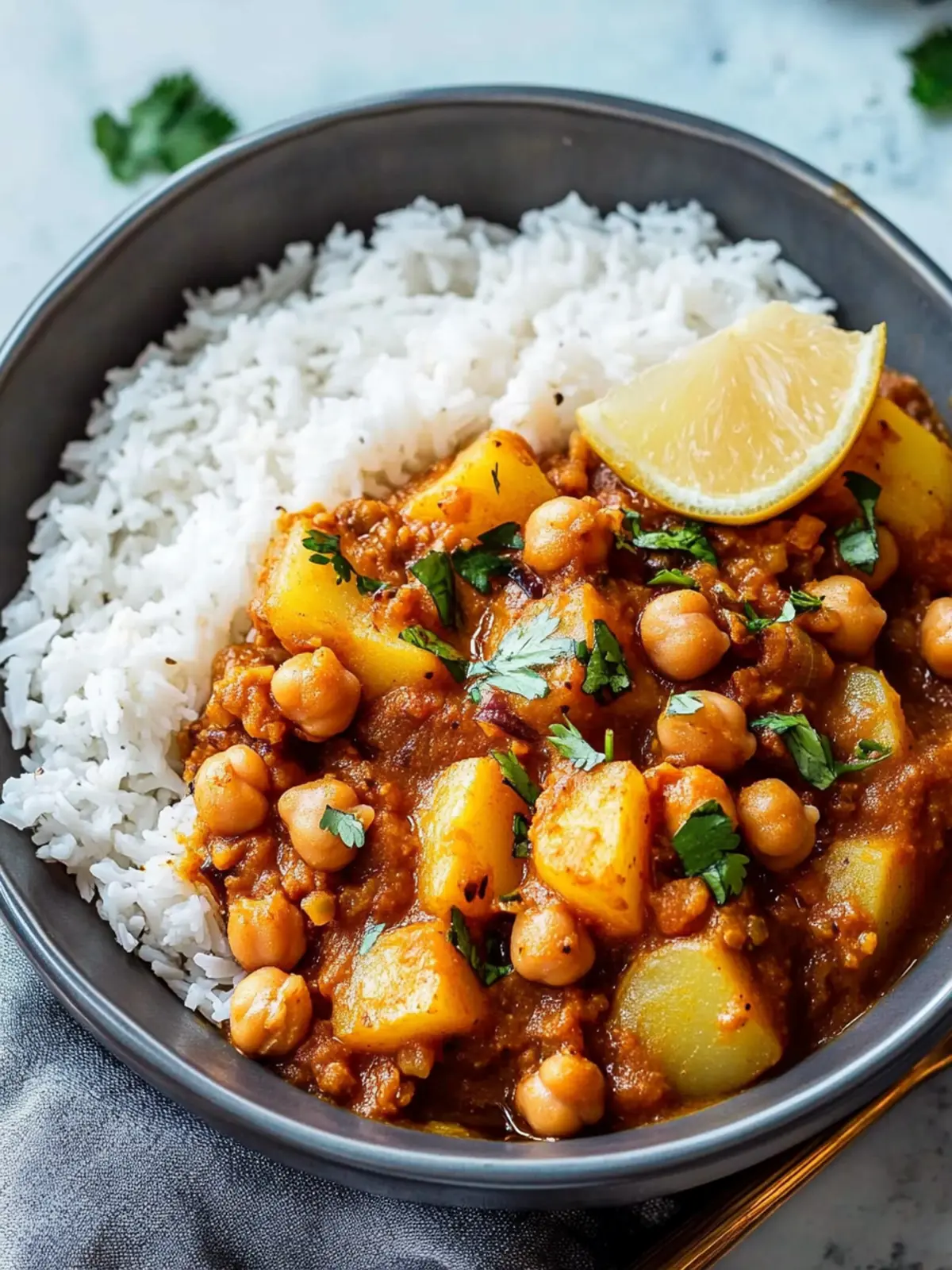 Chickpea and Potato Curry Recipe