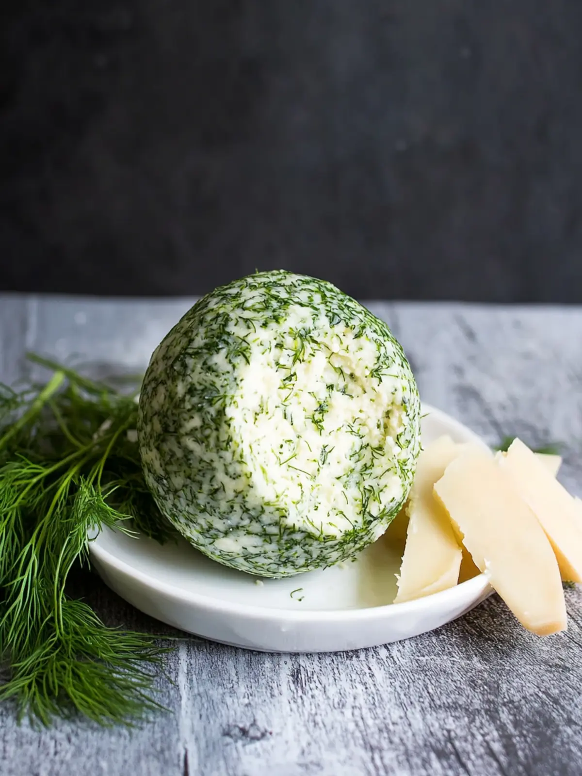 Dill Green Onion Cheese Ball