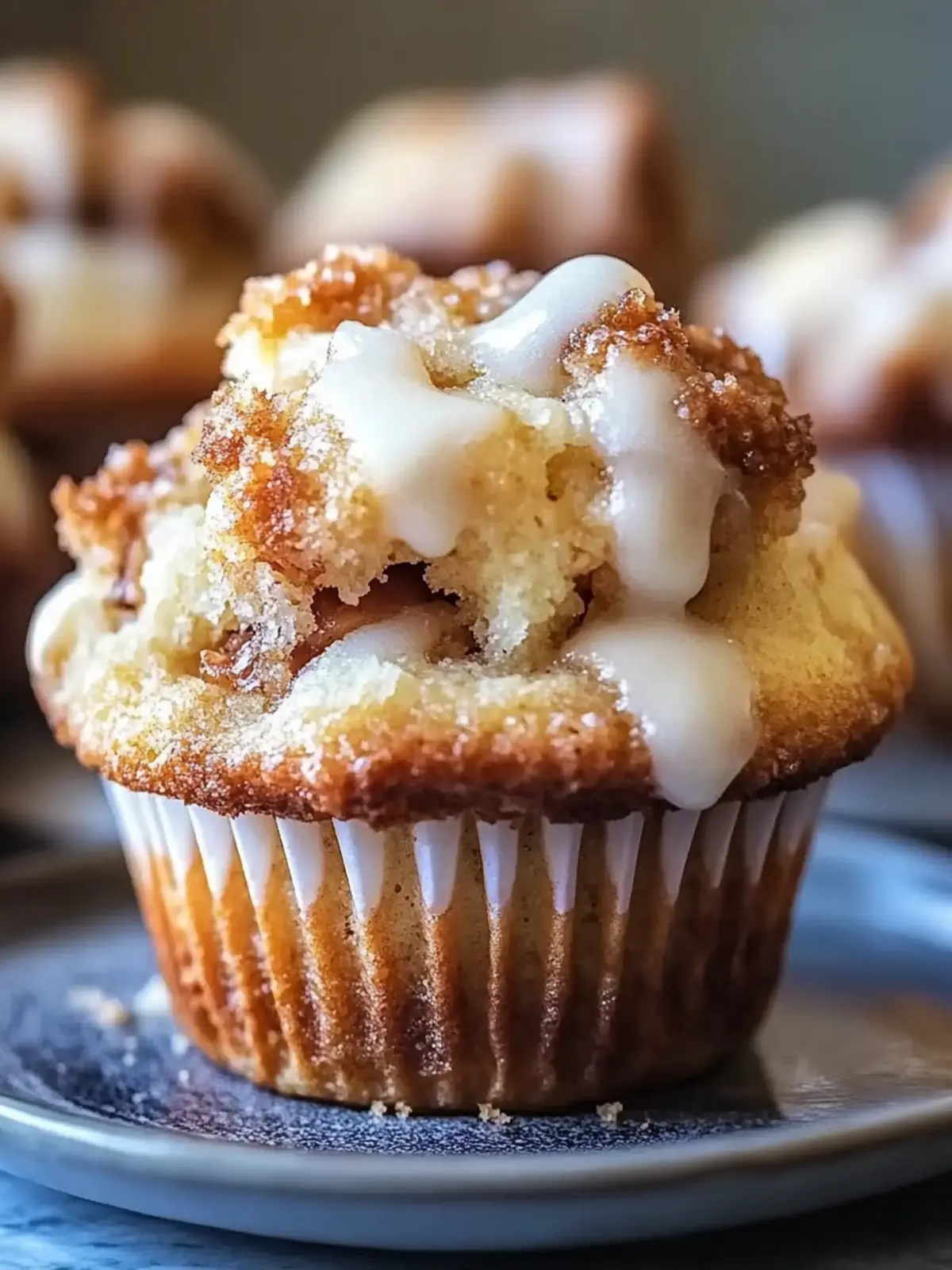 Apple Fritter Muffins