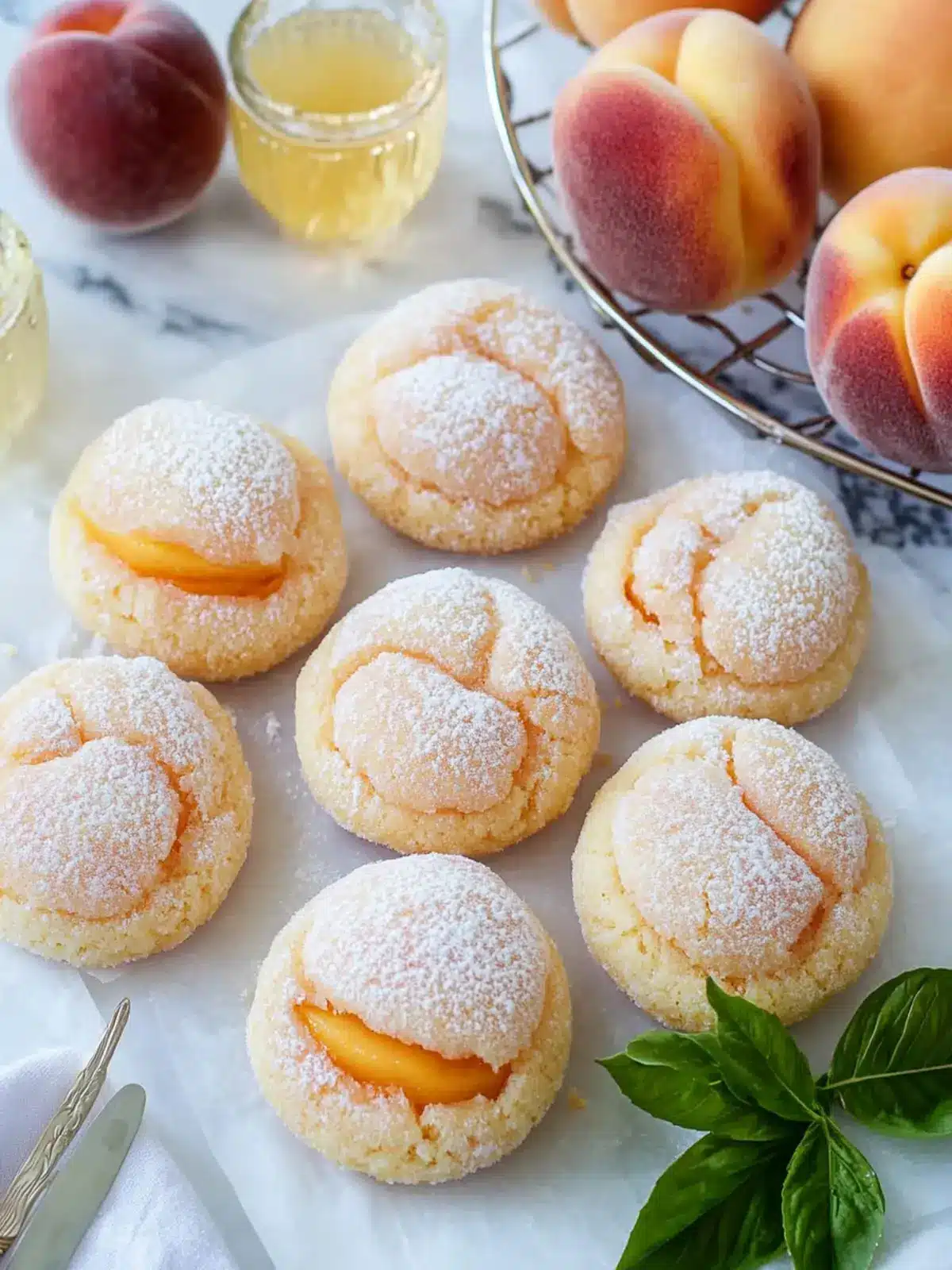 Italian Peach Cookies