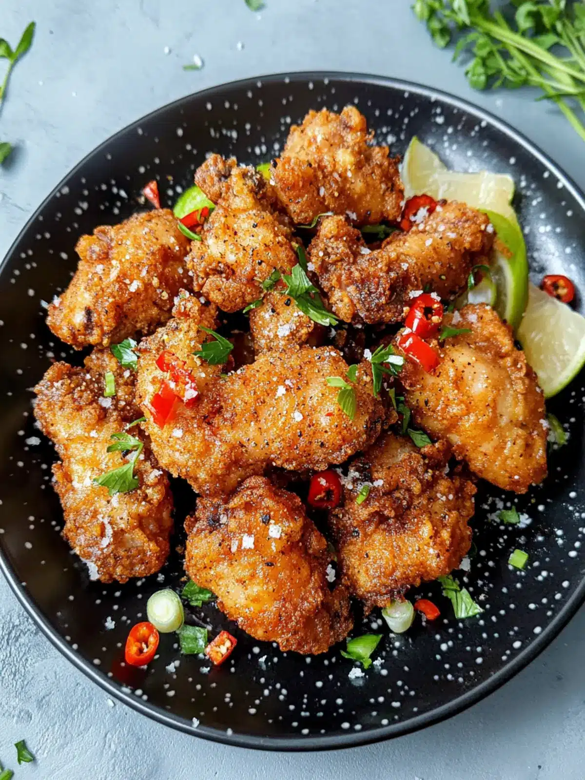 Salt and Pepper Crispy Chicken