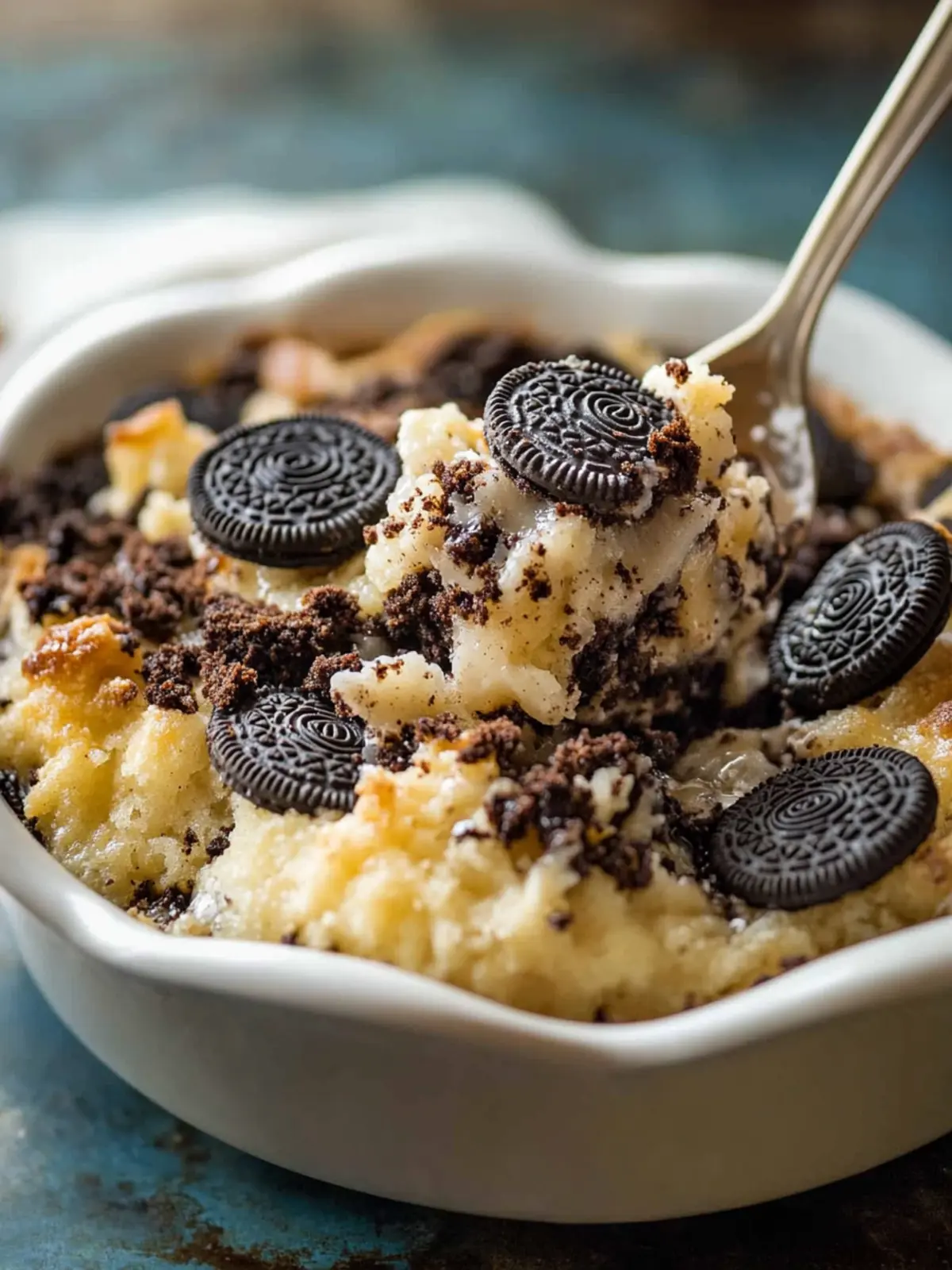 3 Step Oreo Cookie Dump Cobbler: Quick, Delicious Comfort Treat 4 3 Step Oreo Cookie Dump Cobbler