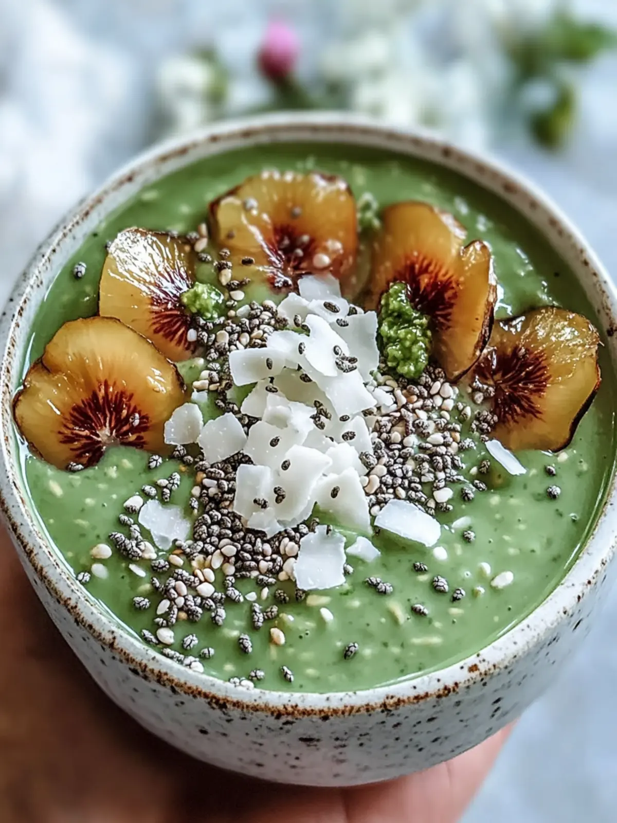 Matcha Oats Coconut Chia