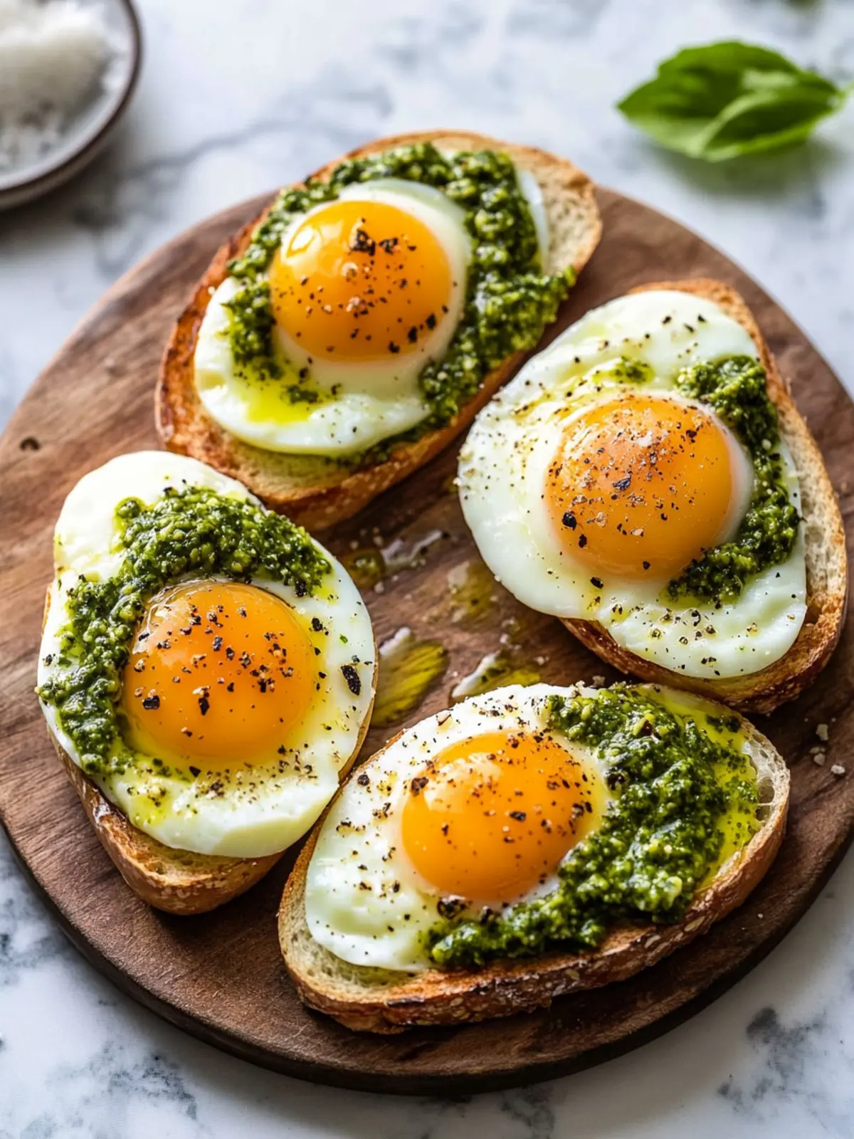 Easy Pesto Eggs Recipe