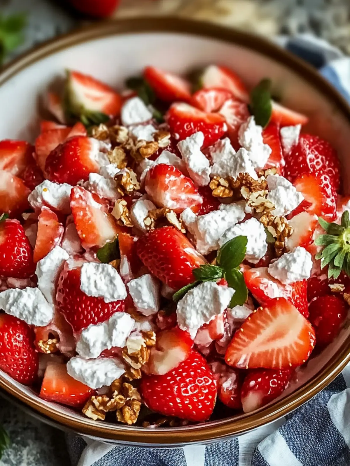 Refreshing Strawberry Crackle Salad for Your Summer Gatherings 4 Strawberry Crackle Salad