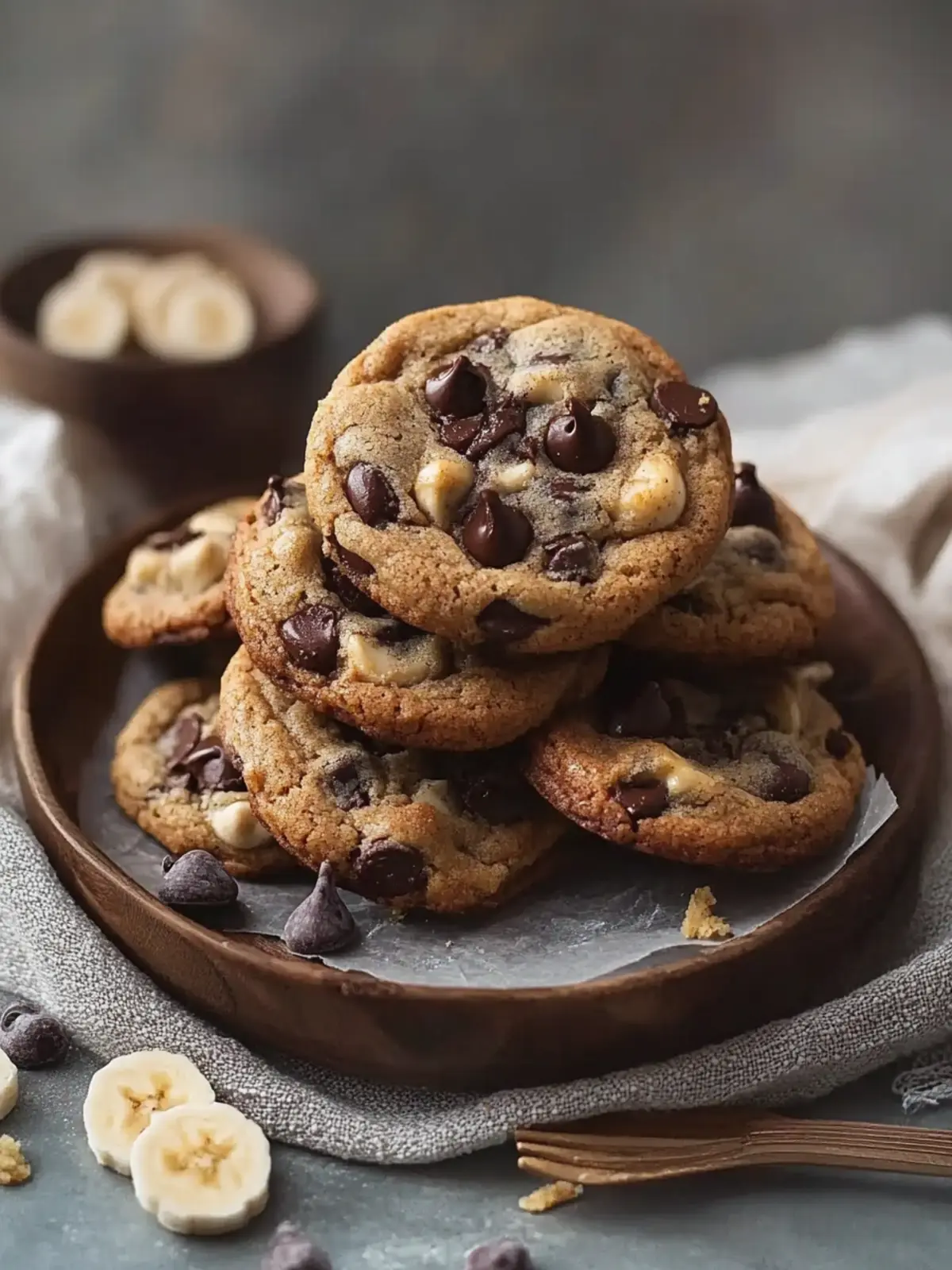 Mouthwatering Banana Bread Chocolate Chip Cookies in 30 Minutes 2 Mouthwatering Banana Bread Chocolate Chip Cookies