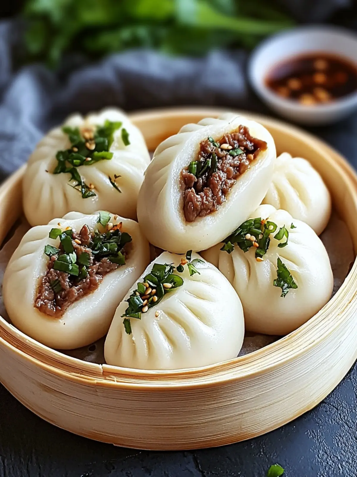Soft & Juicy Beef Bao Buns