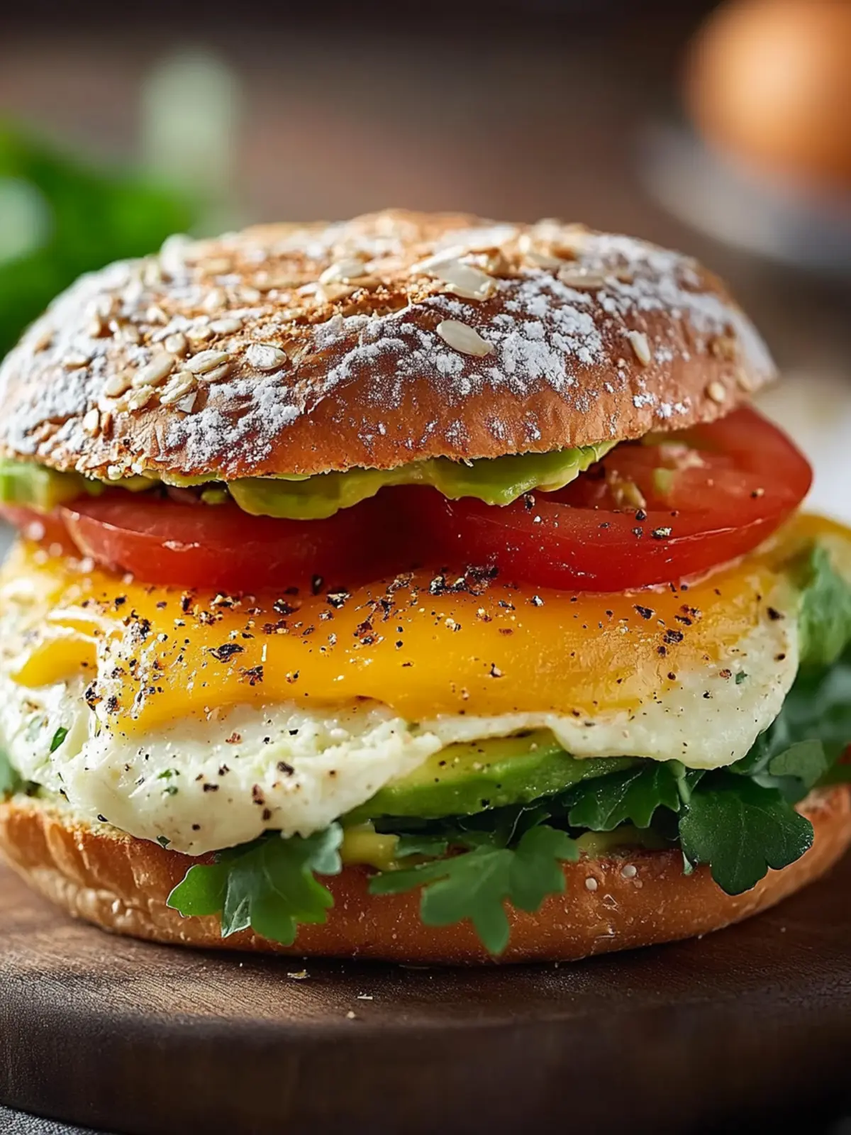 Breakfast Sandwich with Avocado
