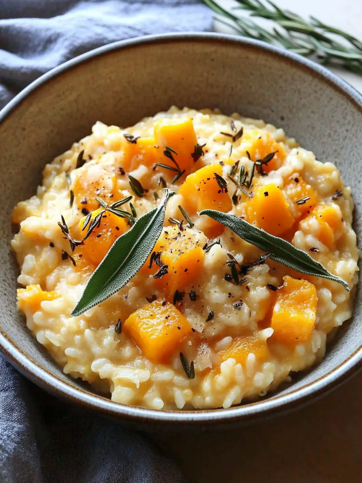 Creamy Butternut Squash Risotto