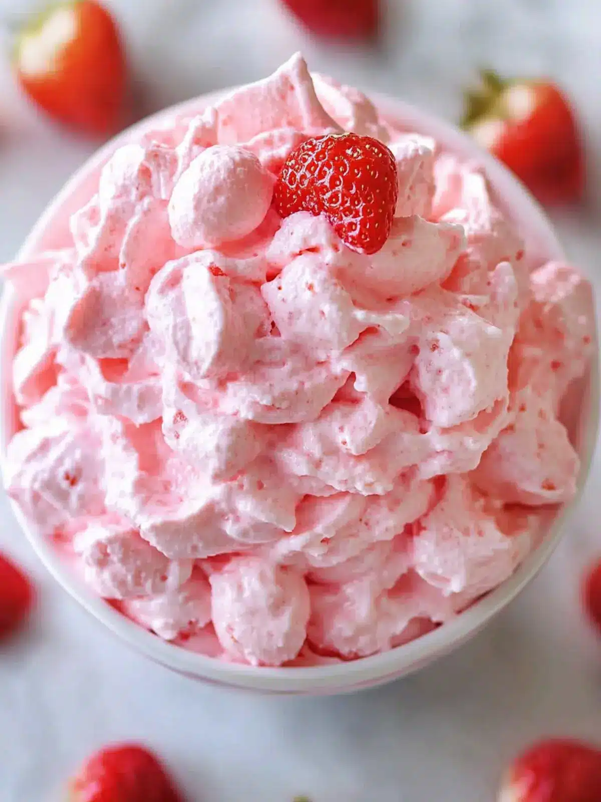 Classic No Bake Pink Fluff