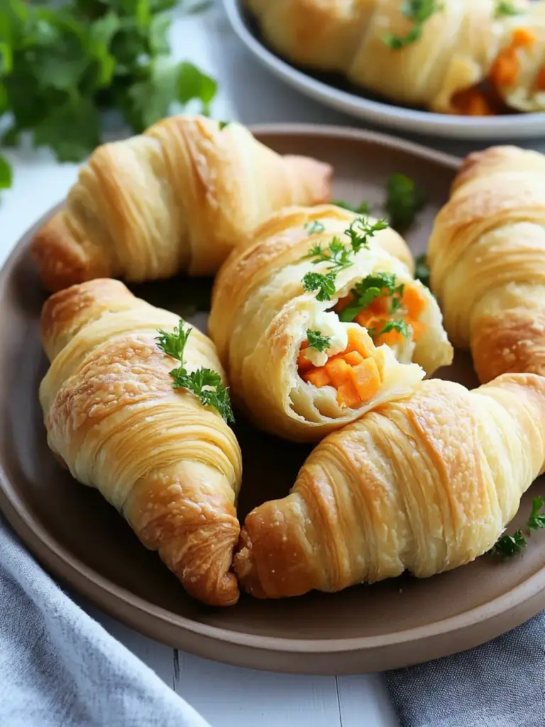 Carrot Crescent Rolls