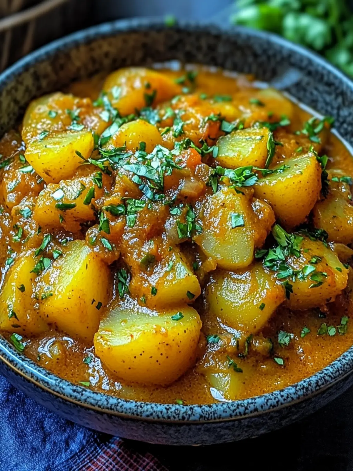 Savory Persian Potato Curry Recipe