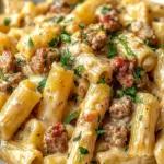 Creamy Italian Sausage Rigatoni