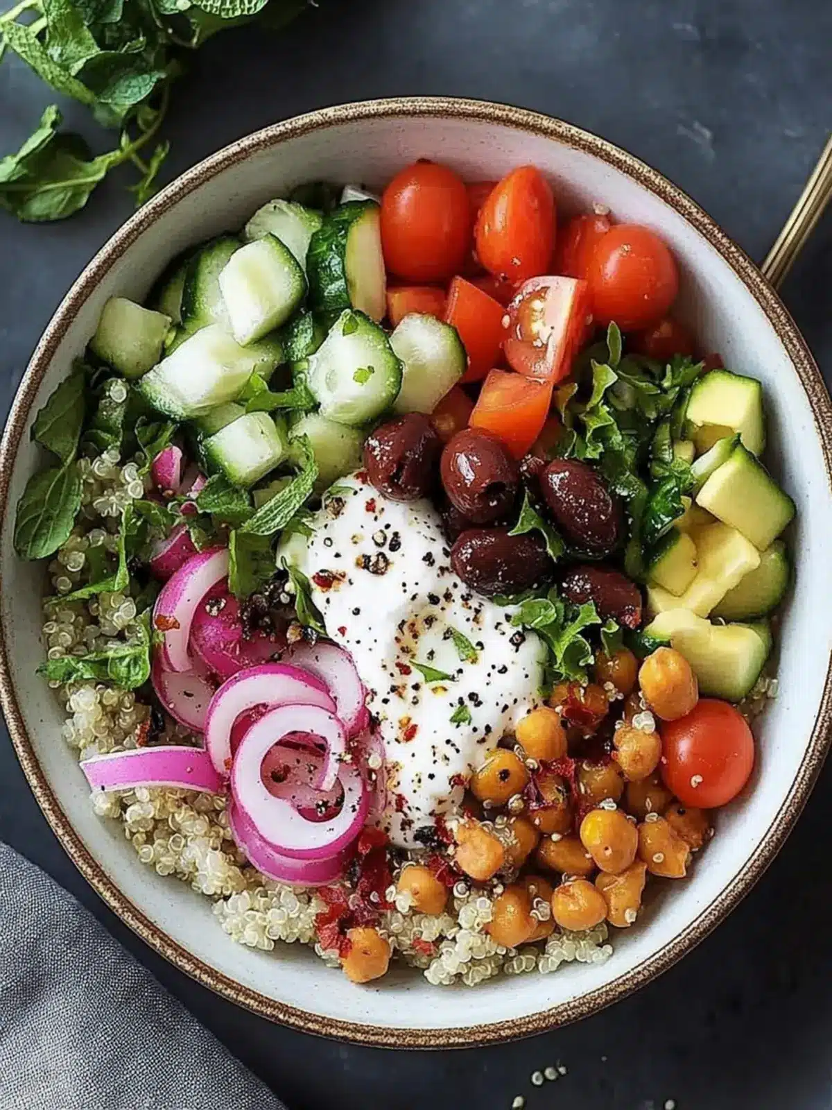 Mediterranean Quinoa Bowl Recipe for Quick Healthy Meals 4 Mediterranean Quinoa Bowl Recipe