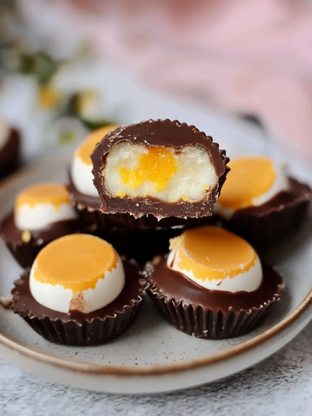Cadbury Creme Egg Bites