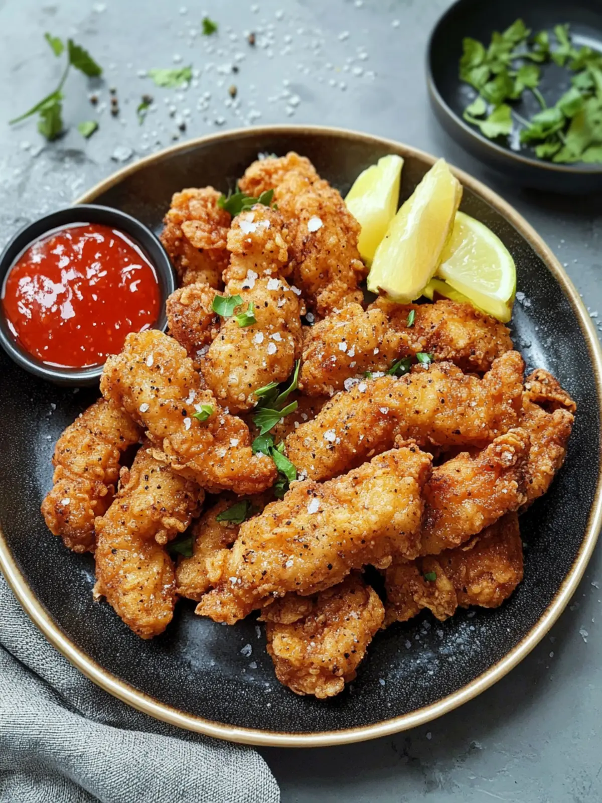 Salt and Pepper Crispy Chicken
