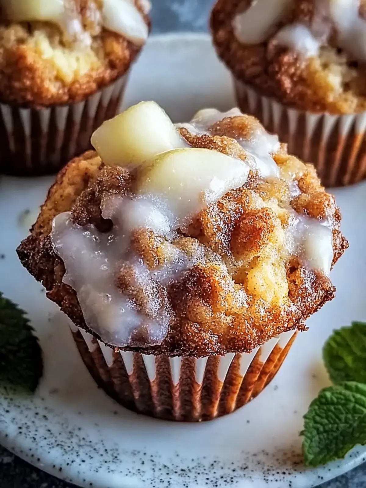 Apple Fritter Muffins