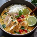 One-Pot Coconut Chicken Brothy Rice for Ultimate Comfort 4 One-Pot Coconut Chicken Brothy Rice