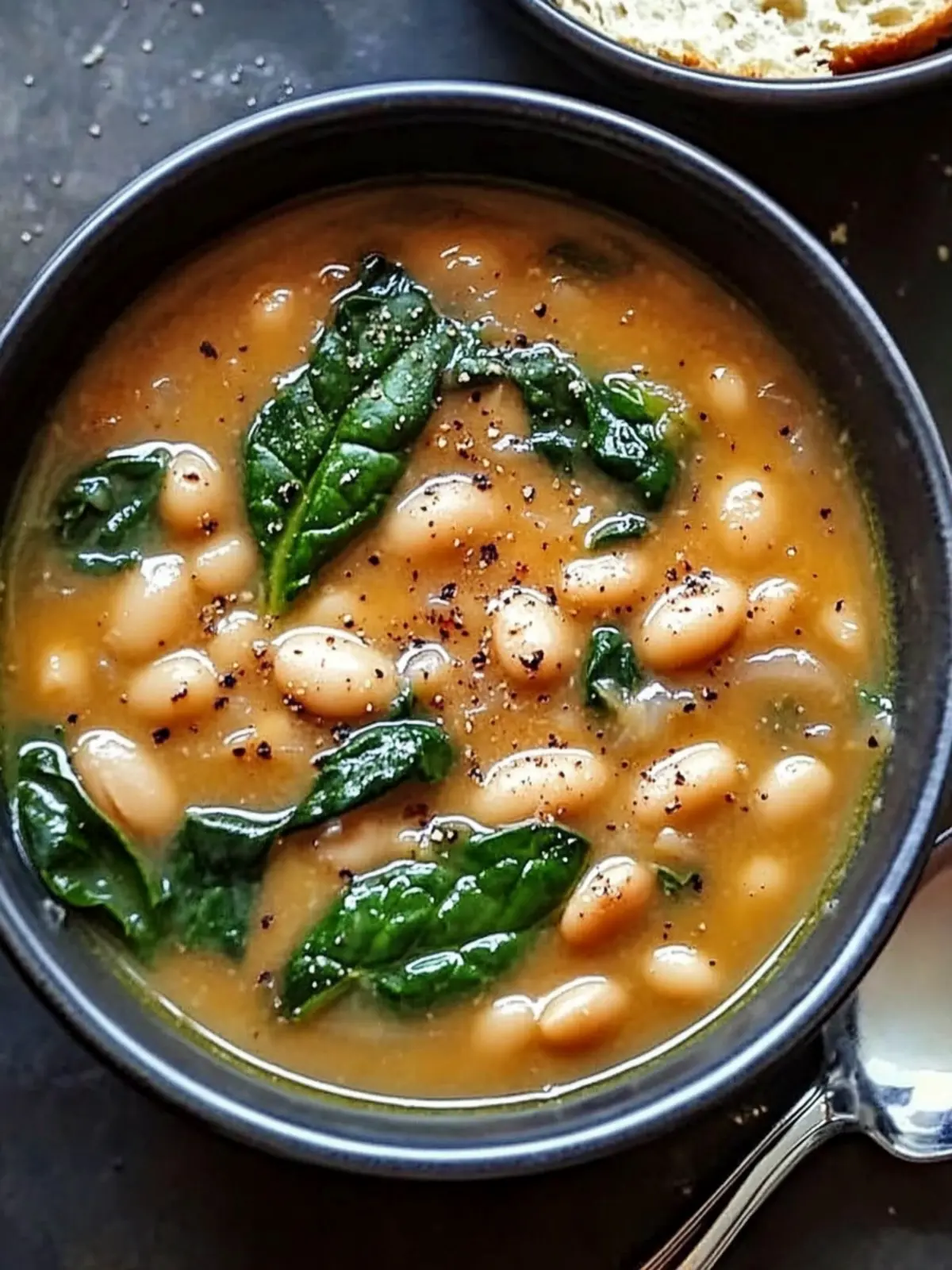 Cannellini Bean and Spinach Soup