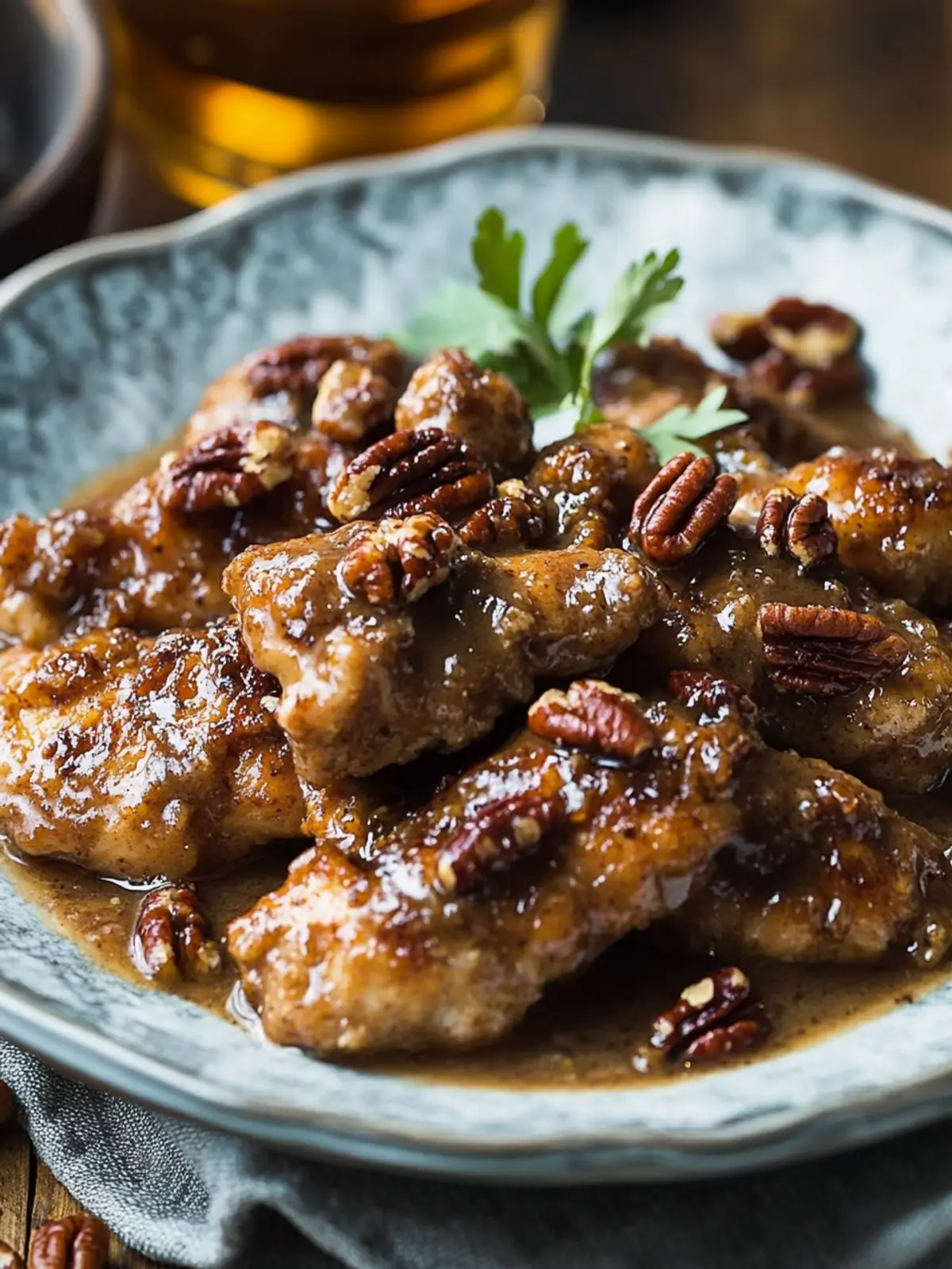Bourbon Pecan Chicken: A Delicious Twist on Classic Flavors 2 Bourbon Pecan Chicken
