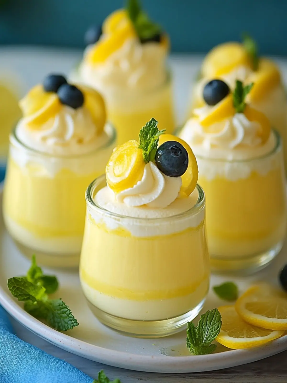 Lemon Cheesecake Mousse