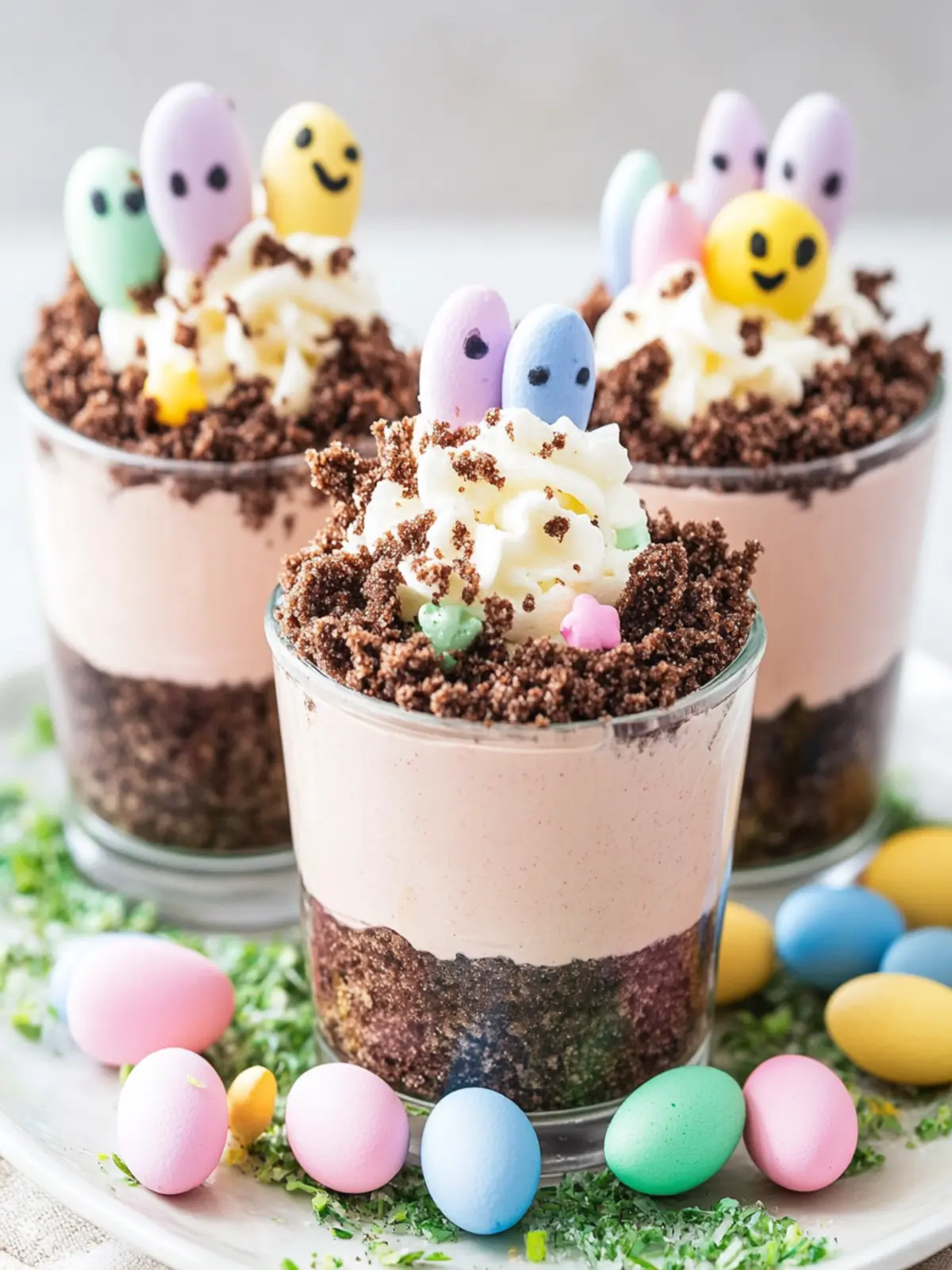 Easter Dirt Cups