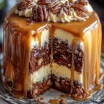Turtle Caramel Cake