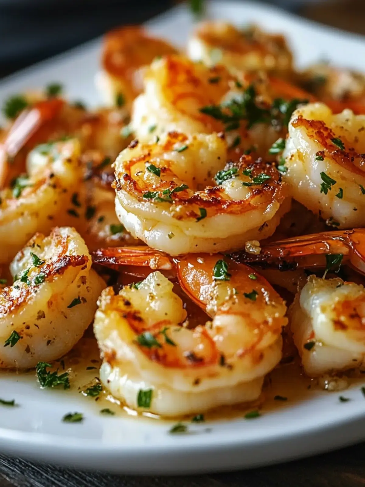 Cheesy, buttery, garlicky shrimp