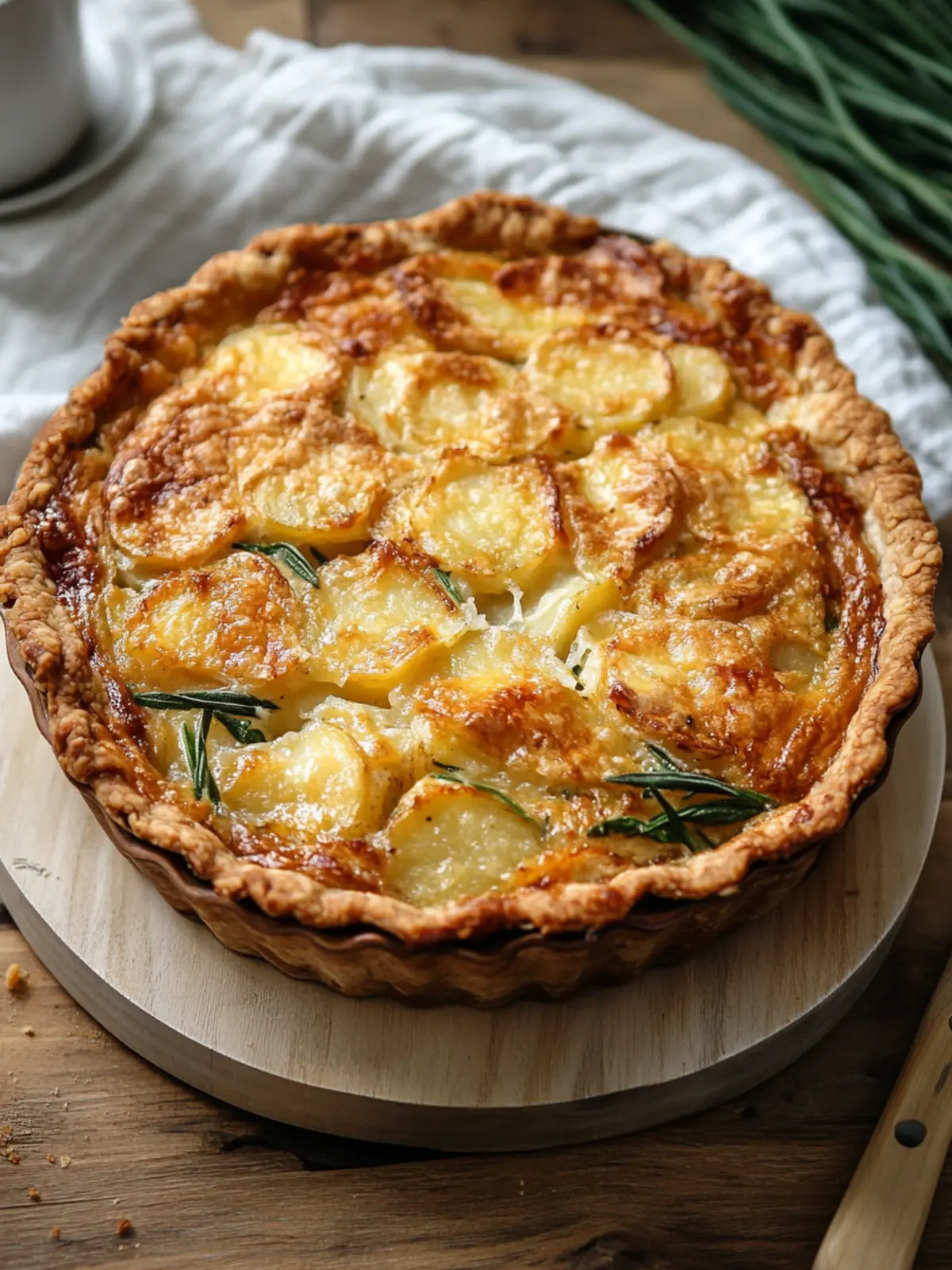 Crispy Potato Pie