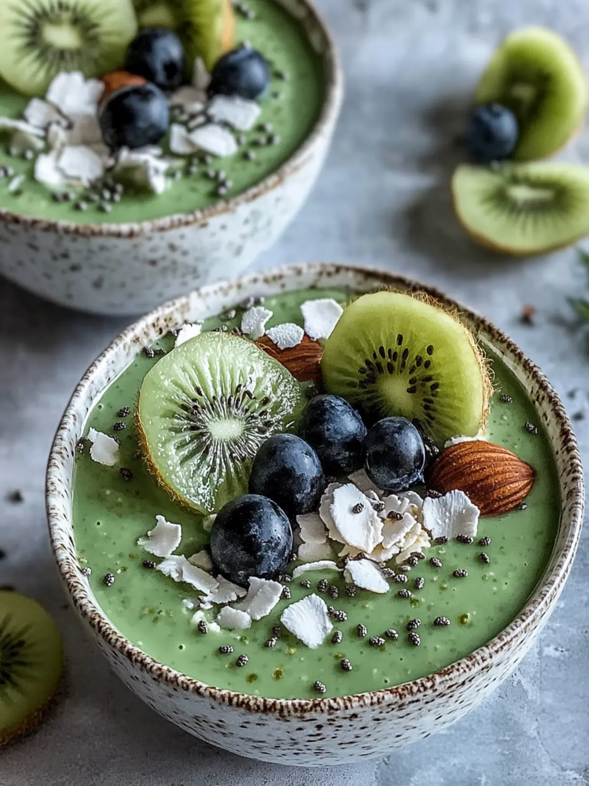 Matcha Oats Coconut Chia