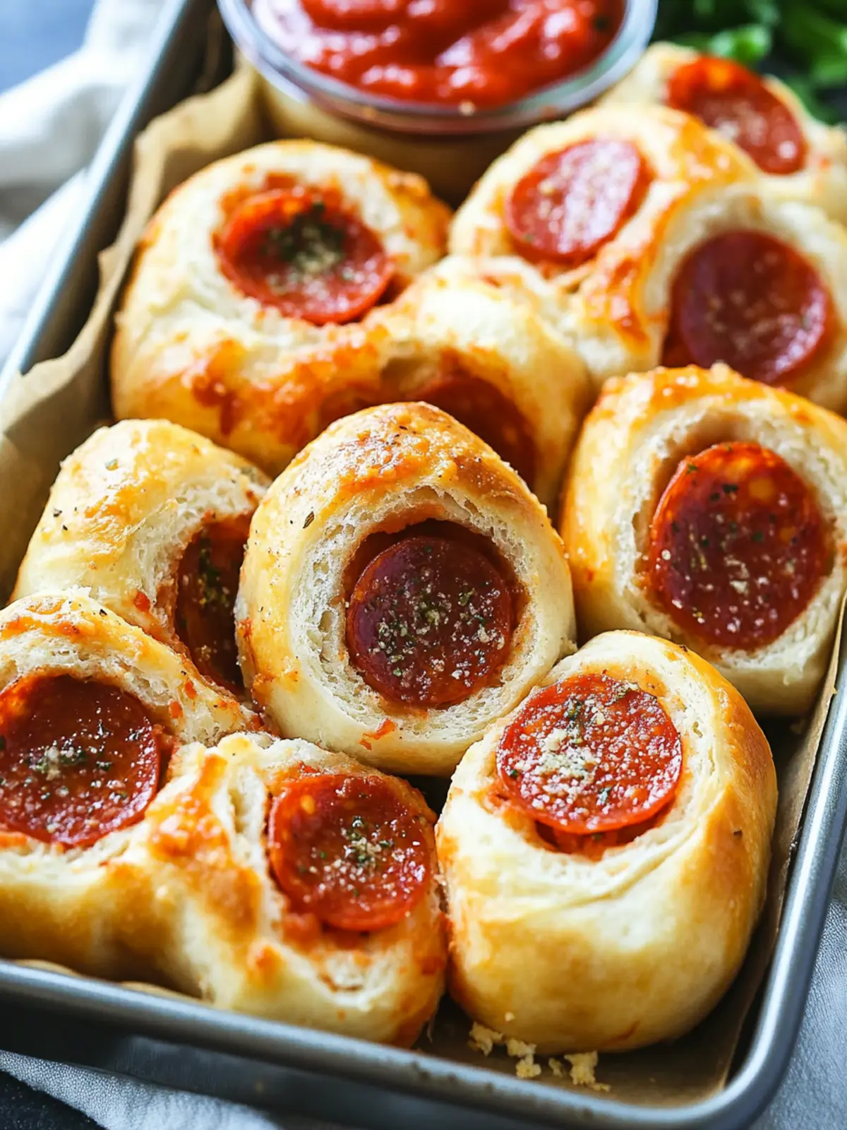 Pepperoni Rolls