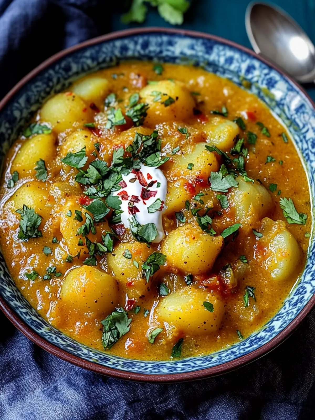 Delicious Persian Potato Curry