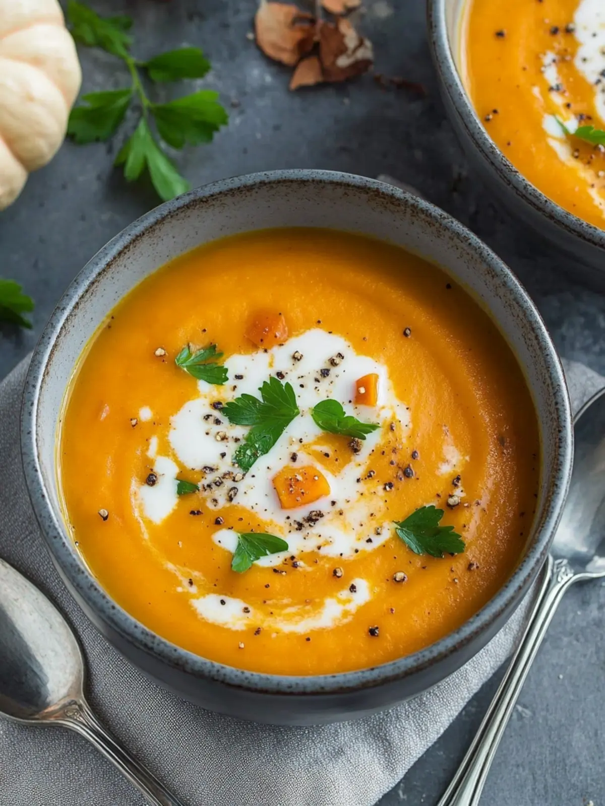 Creamy Pumpkin and Sweet Potato Soup to Warm Your Soul 5 Pumpkin and Sweet Potato Soup