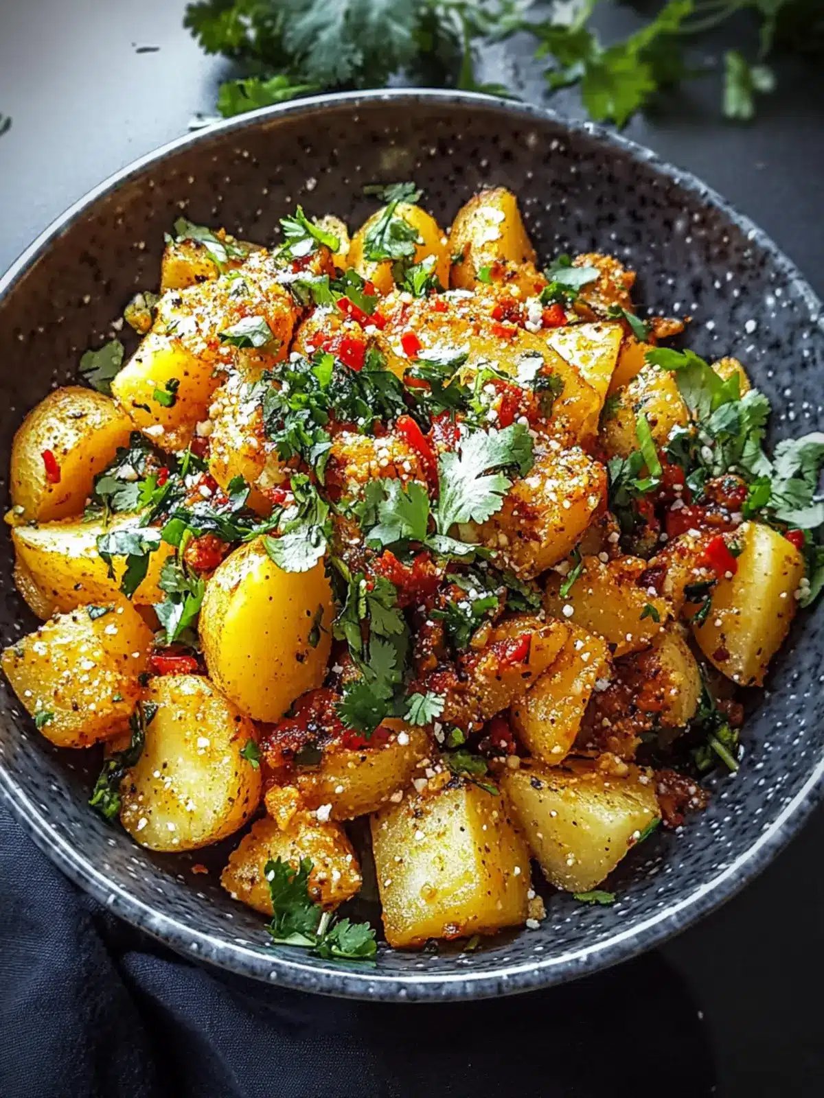 Spicy Mexican-Style Street Potatoes