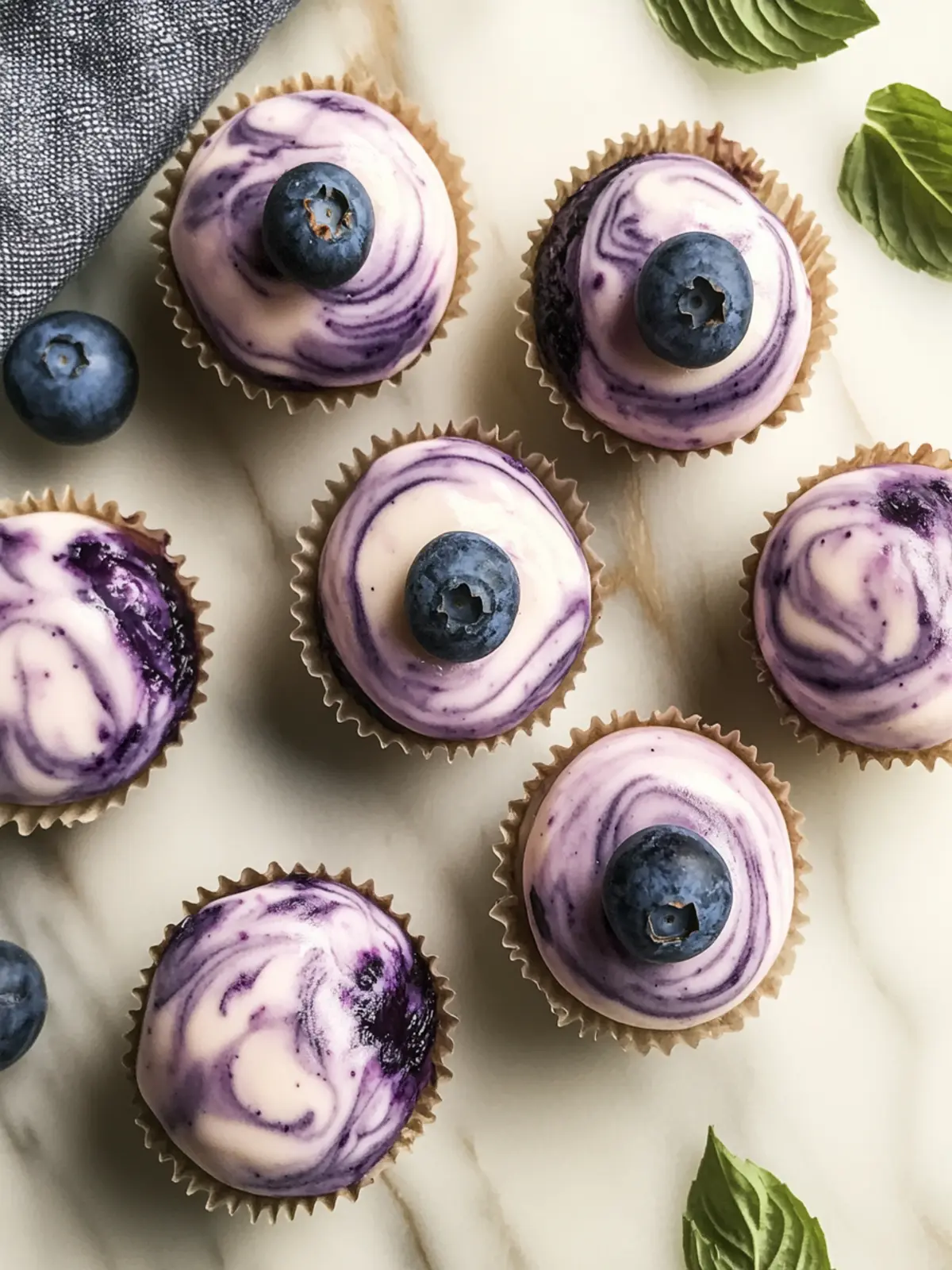 Blueberry Greek Yogurt Bites