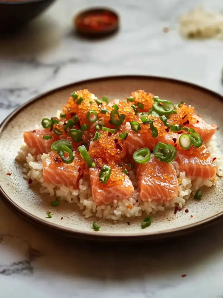 Salmon Crispy Rice