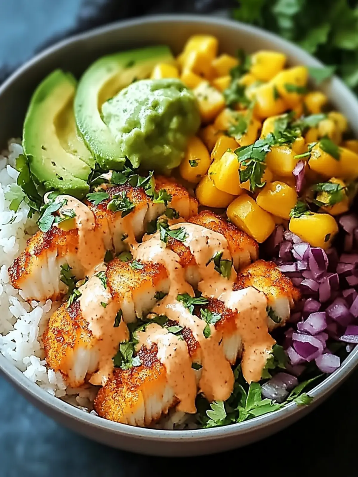Fish Taco Bowls