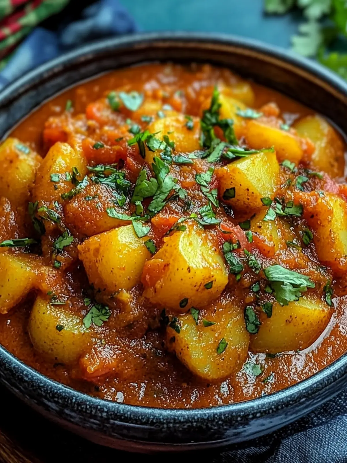 Savory Persian Potato Curry Recipe