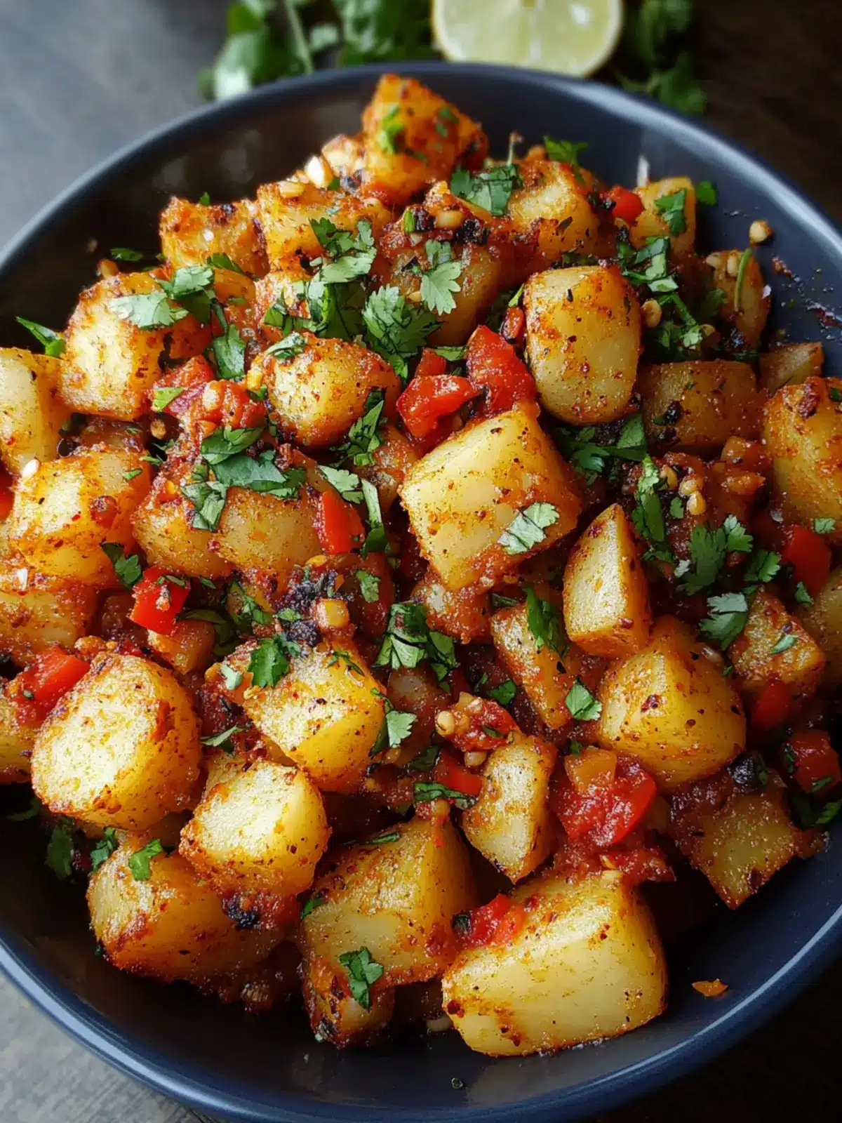 Spicy Mexican-Style Street Potatoes