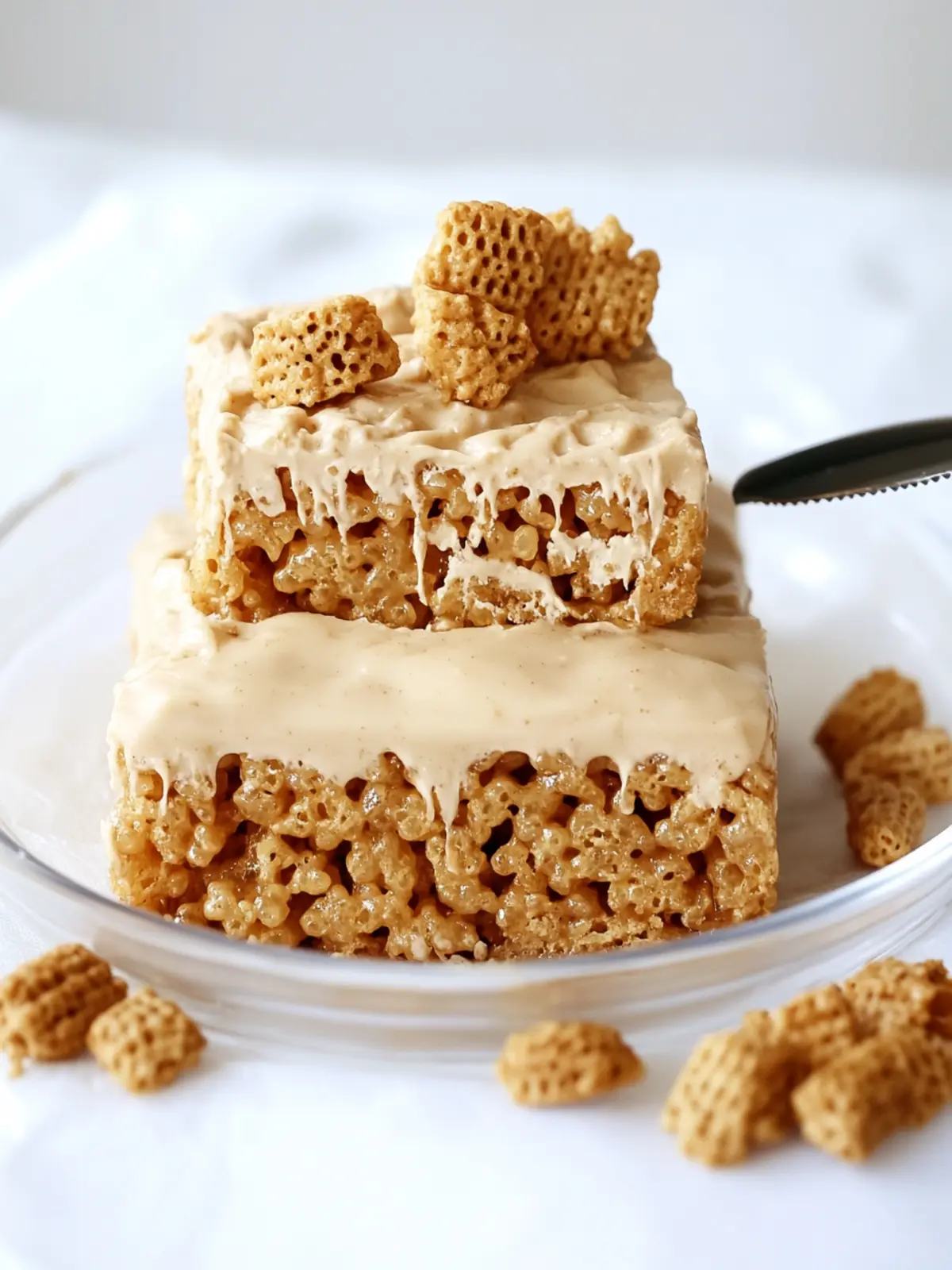 Biscoff Rice Krispie Treats