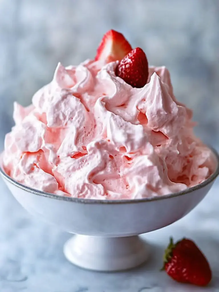 Classic No Bake Pink Fluff