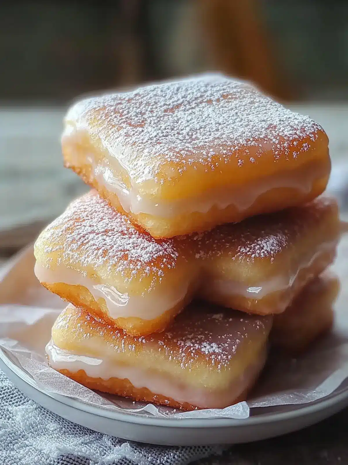 Glazed Buttermilk Beignet Square